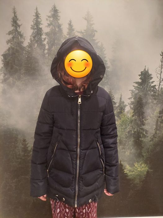 Kurtka zimowa ocieplana rozmiarówka  młodzieżowa rozm S/ 155