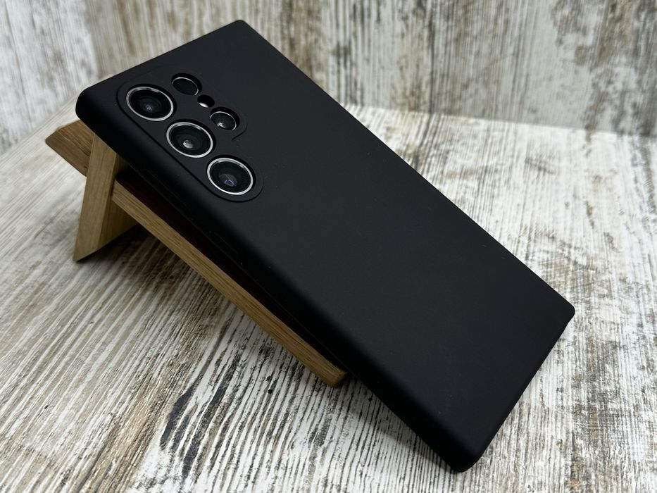 Не пачкаются‼️Чехол софттач Silicone Case на Samsung S24 Ultra Чохол