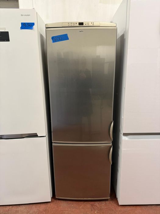 Lodówka srebrna 180cm z darmowym transportem