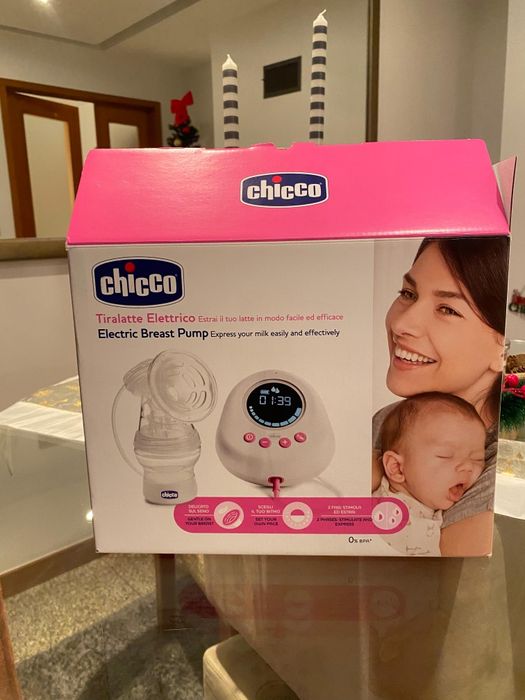 Bomba de tirar leite Chico elétrica