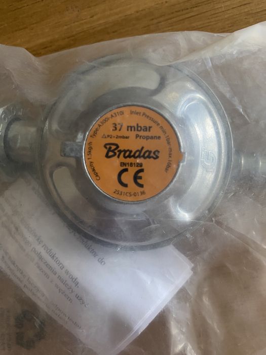 Reduktor gazowy niskiego ciśnienia Bradas