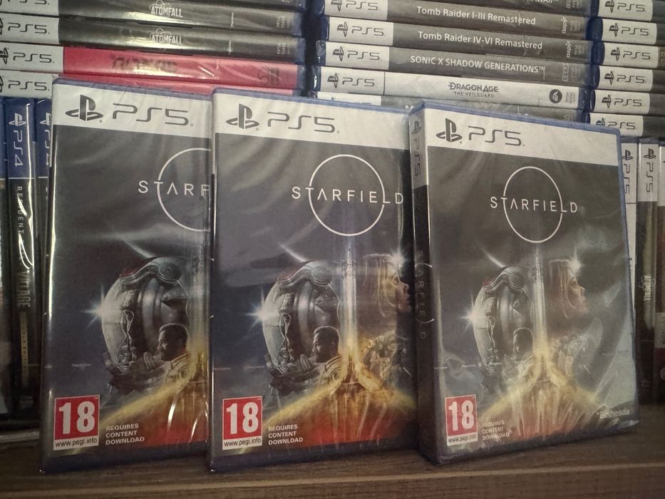 Офіційні диски Starfield (PS5) (є можливість встановити укр та рос субтитри)