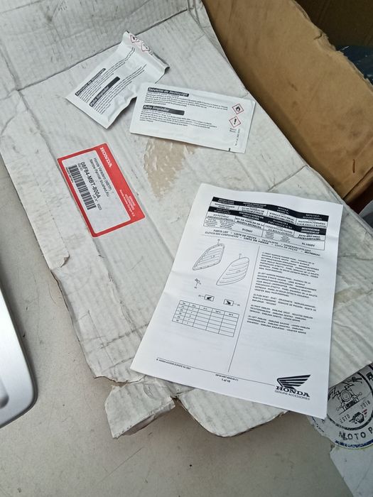 Acabamento malas laterais Honda