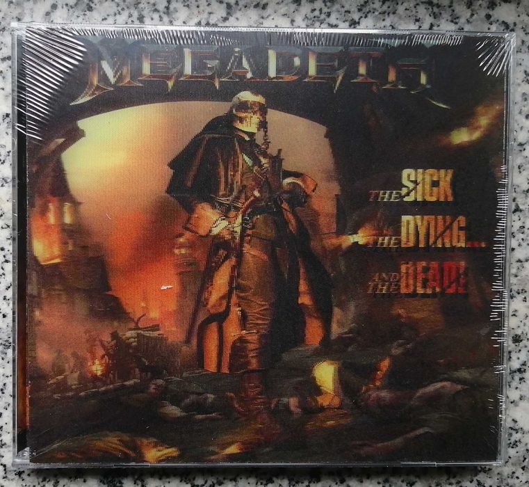 cds de MEGADETH e ANTHRAX (novos selados)