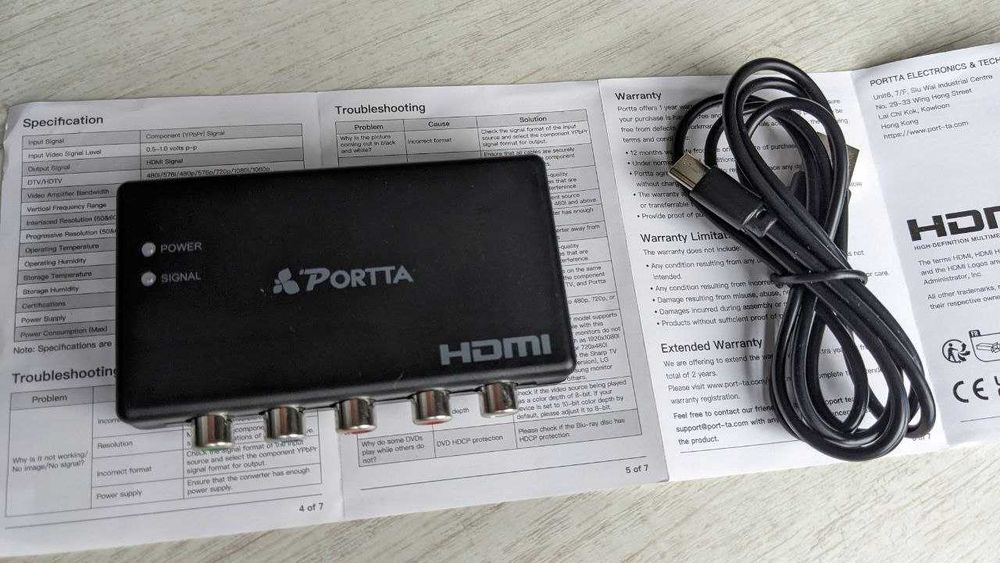 HDMI конвертор адаптер