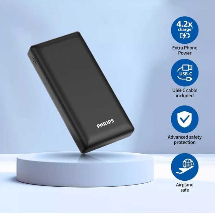 Портативний акумулятор Power Bank 20000 mAh павер банк