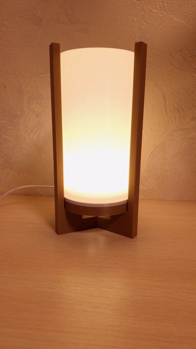 Дизайнерская настольная лампа "Lumia" в стиле Minimal/Japandi