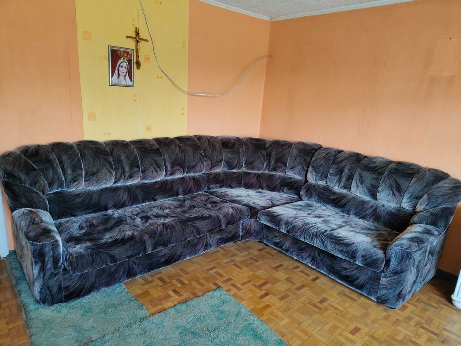 Oddam za darmo Narożnik sofa z funkcją spania rezerwacja