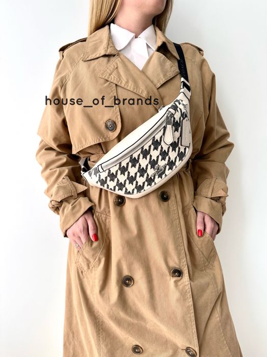 COACH Belt bag жіноча поясна сумочка женская сумка бананка коуч коач