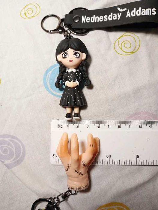 Wednesday addams lote Porta-chaves