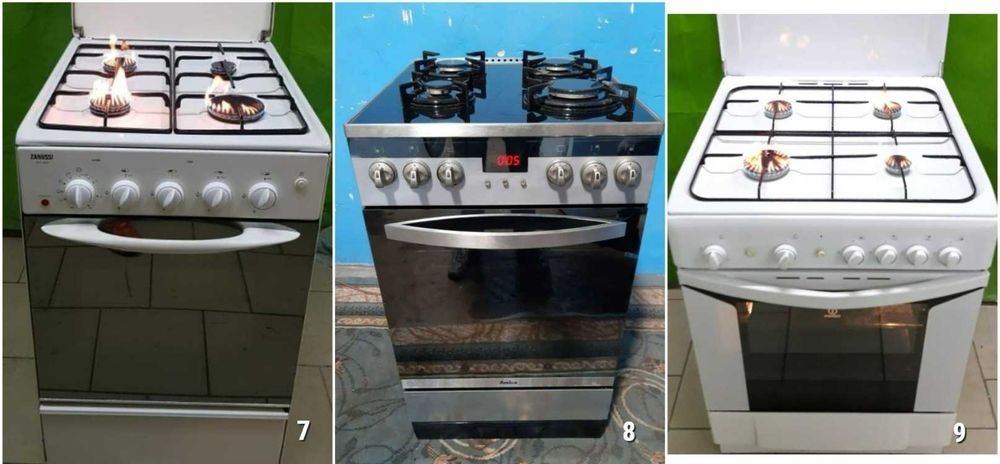 ПЛИТА Газова MASTERCOOK 50 60см Гриль Духовка Газконтроль ВСІ МОДЕЛІ
