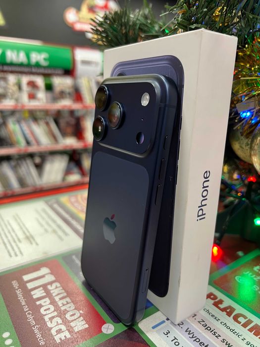 Apple iPhone 17 Pro 256GB Głębinowy Błęlkit CeX Gdynia