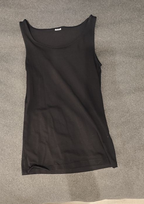 Czarny Tank Top rozmiaru S