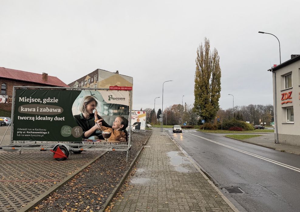 Reklama dwustronna do wynajęcia!