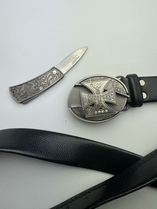 kaninchen カニンチェン　ポメべロス Ремень West Coast Choppers | Ремінь з ножем: 649 грн. - Ремни