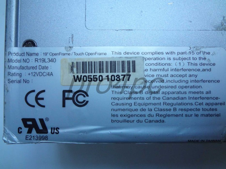 Monitor 19" R19L340 do ATARI