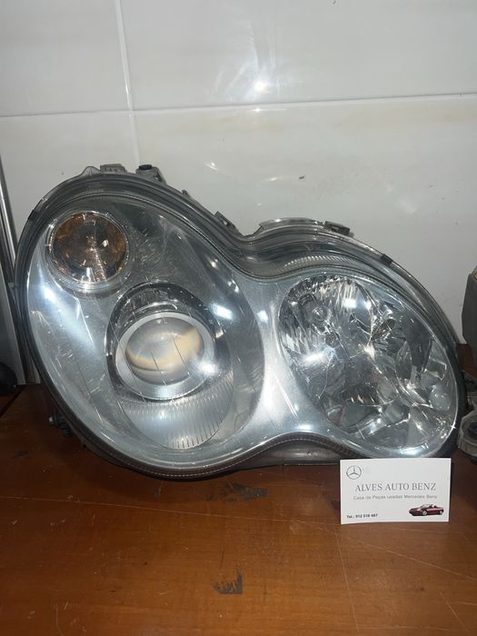 Oticas xenon w203 2.ª serie