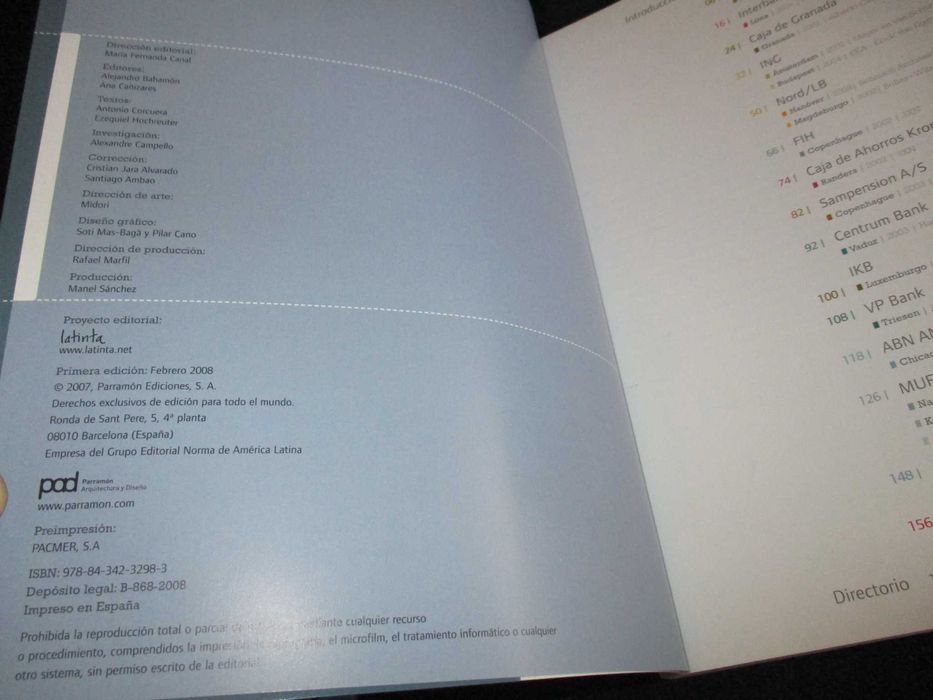 Livro Banca Arquitectura Corporativa Alejandre Bahamón