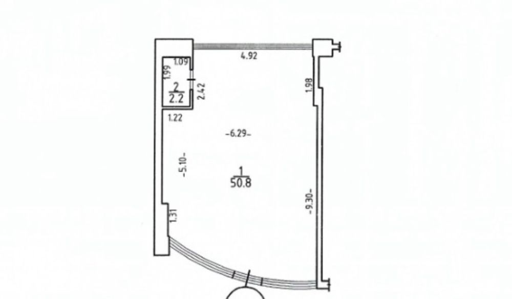 Комиссия 0%, Помещение 50м2, Фасад, Ул Педагогическая, Есть видео