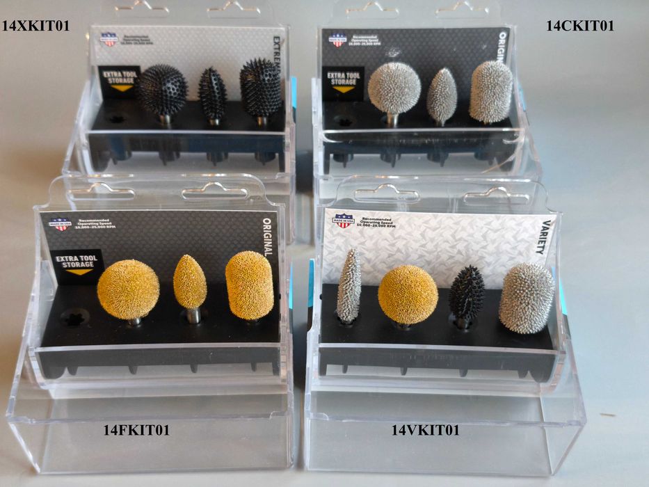 Формовочні диски, контурні чаші та бор-фрези Kutzall Extreme