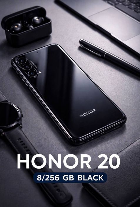 Honor 20 8/256GB Global – Новий, Запакований, Оригінал