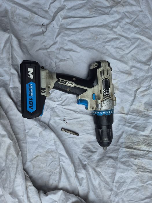 wkrętarka udarowa MACALLISTER MCD18-LI-2 + AKUMULATOR + bit