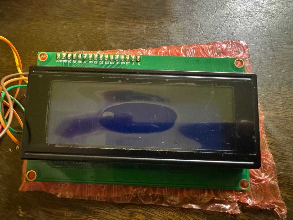 Arduino Nano V3 ATmega328P + LCD QC2004A 20x4 Blue + Провода