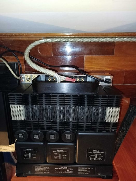 Mcintosh amplificador de potência MC500 - Excelente estado