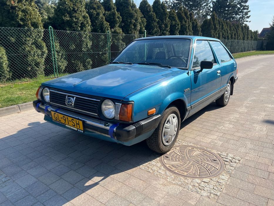 Subaru 1800 Coupe 1600 SRX coupe oldtimer przed lift ładny po oplatach
