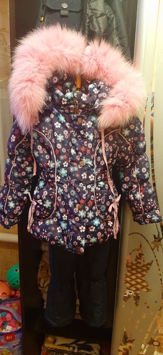Зимовий комбінезон   для дівчинки