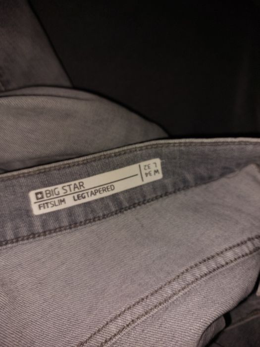 Spodnie jeansy big star 
Stan bardzo dobry 
W34
L32