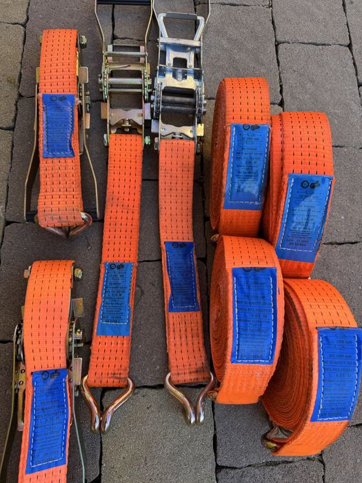 Стяжні ремні для кріплення вантажу б/в, 1шт