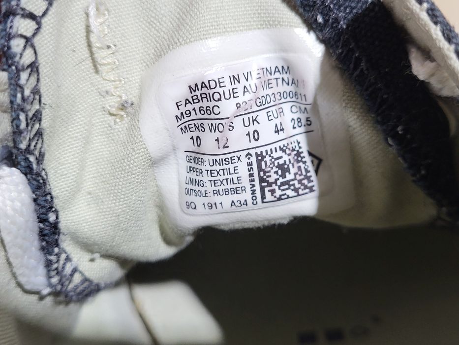 Converse klasyczne trampki zadbane roz. 44
