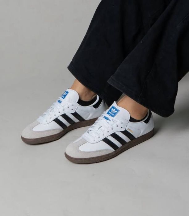 унісекс кросівки Адідас Самба og, adidas samba black/white