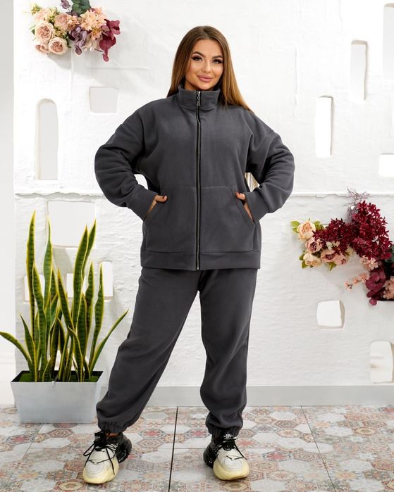 Флісовий спортивный костюм жіночій, великі розміри, фліска дуже тепла.