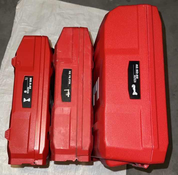 NOWA walizka Hilti - modele: SF 8M-22, SID 6-22, AG 5D-22, SC 4MR-22