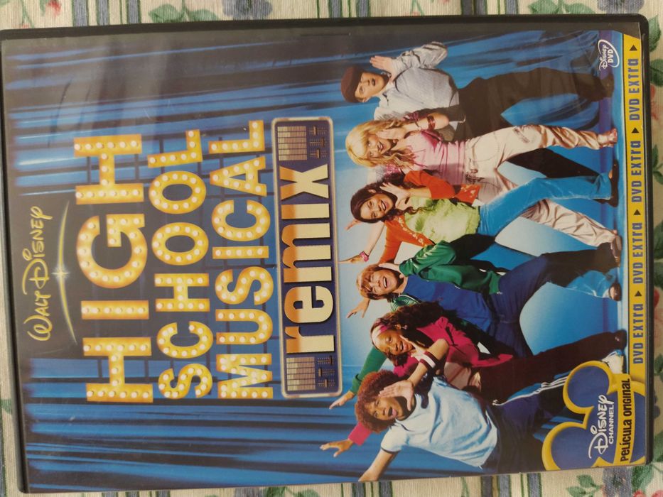 DVD duplo High School Musical Remix da Walt Disney