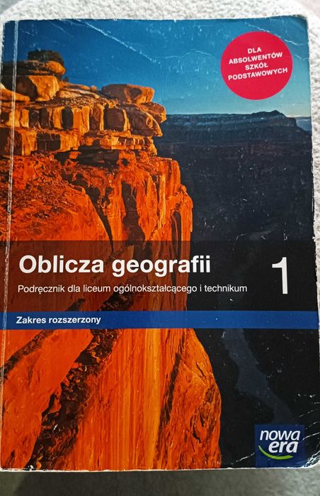 Geografia podręcznik do LO i Technikum . Darmowa wysyłka