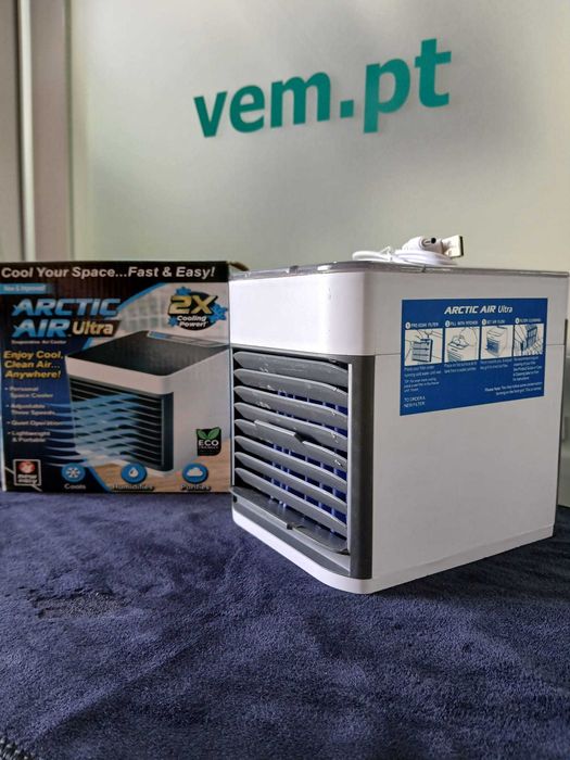 Ventilador e Mini Ar Condicionado a Água ou Gelo (NOVOS)