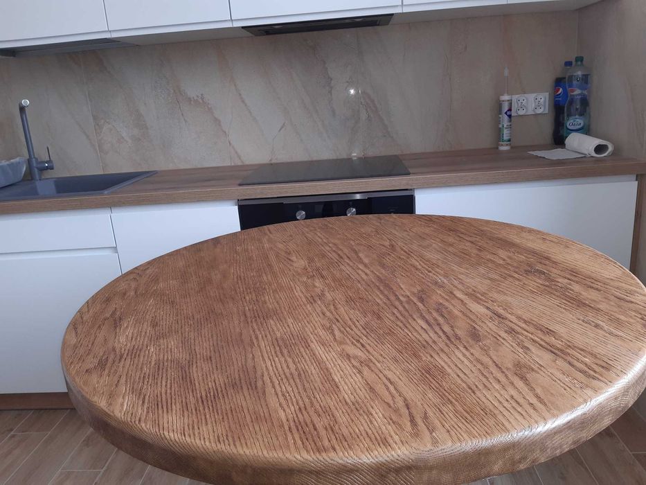 Stolik do ogrodu - solidny dębowy