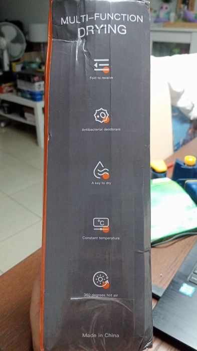 Secador Elétrico De Calçado E Luvas Com Temporizador