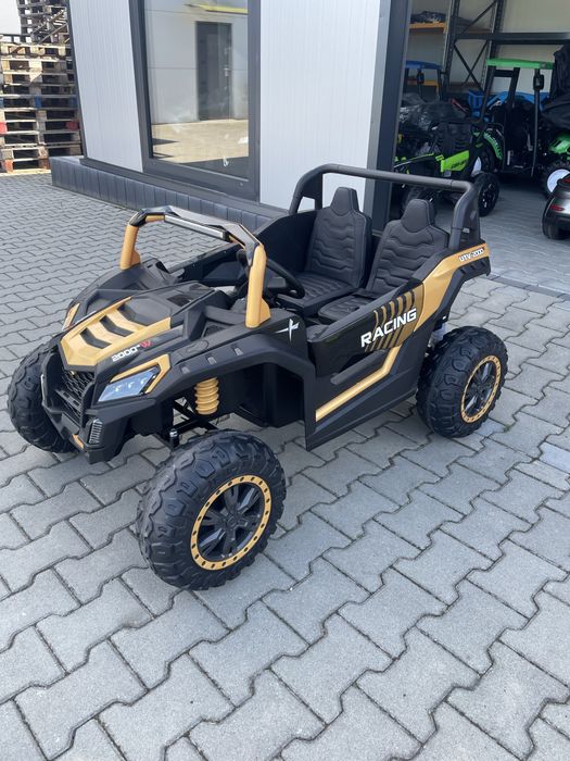 AUTO na Akumulator Elektryczny Samochód BUGGY 4X200W 24V 14Ah Złoty