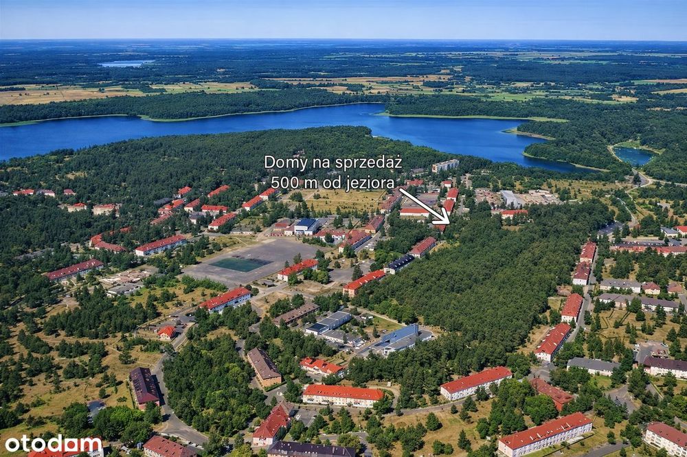 Nowoczesny dom - bliźniak w centrum Bornego Sulinowa – blisko jeziora!