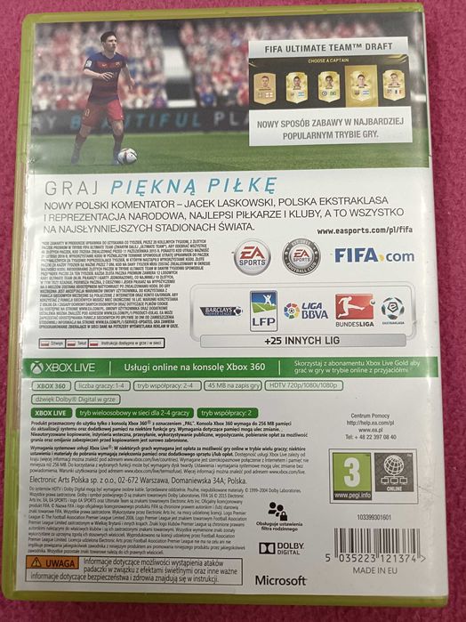 Gra Xbox360 FIFA16