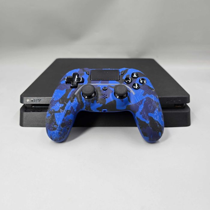 Konsola SONY Playstation PS4 Slim 1 TB Kontroler Okablowanie