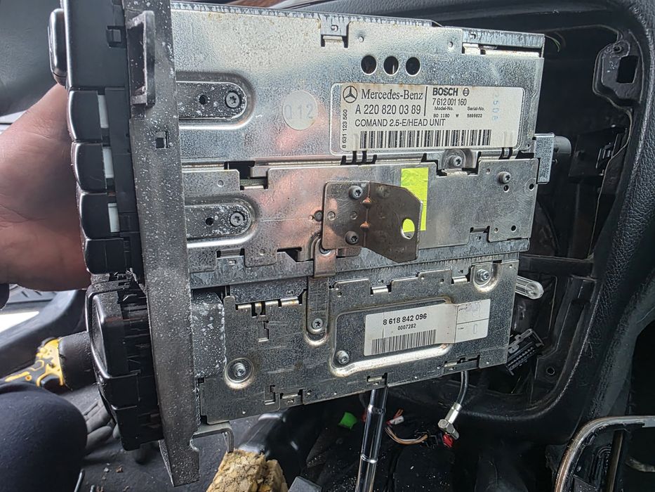 Radio Mercedes W220 Przedlift Navi