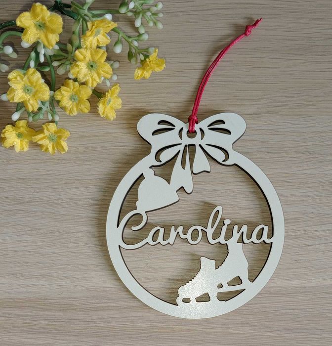 Bolas de natal  em mdf