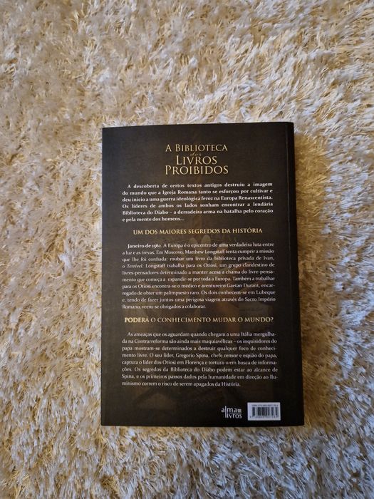 Livro A Biblioteca dos Livros Proibidos