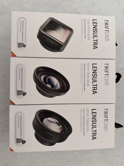 Shiftcam Novas   (Lentes Smartphone Seladas) Iphone 14-17 / Android