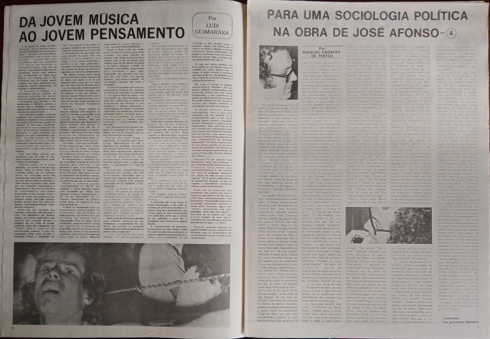 José Afonso	- - -		Musicalíssimo - nr. 91	- - - - -	Jornal